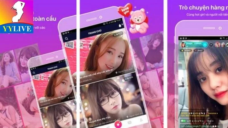 YYLIVE - App Livestream Giải Trí Mới Nhất 2025 31 Ứng dụng quy tụ dàn hot girl siêu nóng bỏng