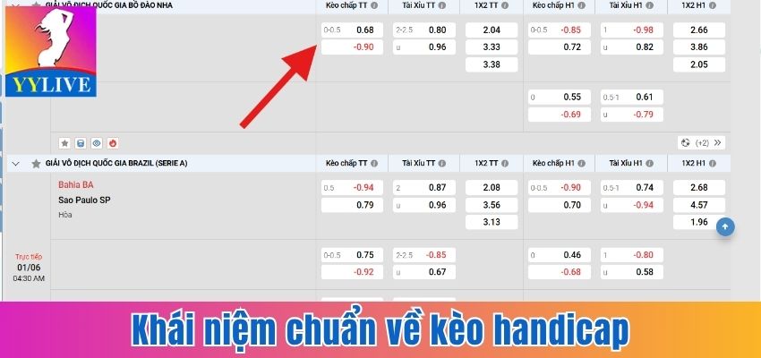 Kèo Handicap Là Gì? Cách Đọc Và Bí Quyết Cược Thắng Lớn 5 Khái niệm chuẩn về kèo handicap