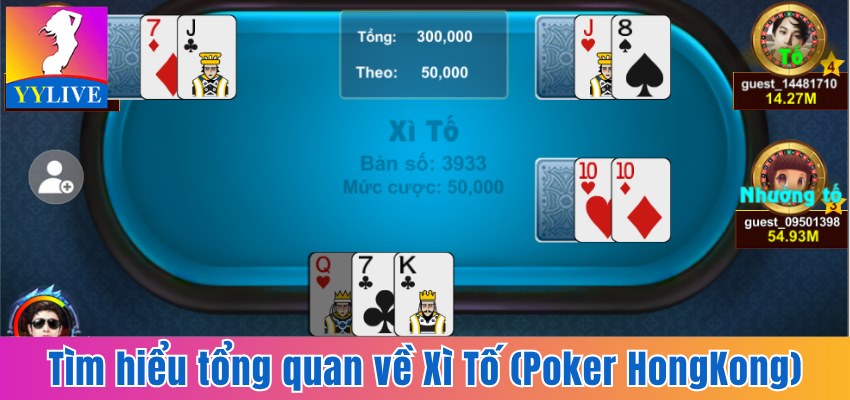 Hướng Dẫn Chi Tiết Cách Chơi Xì Tố Dễ Dàng Từ A đến Z 5 Tìm hiểu tổng quan về Xì Tố (Poker HongKong)
